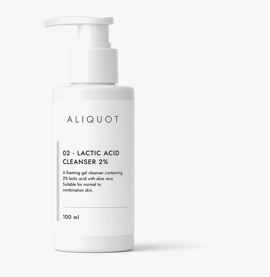 Aliquot 02 Lactic Acid Cleanser 2%, 100 ml