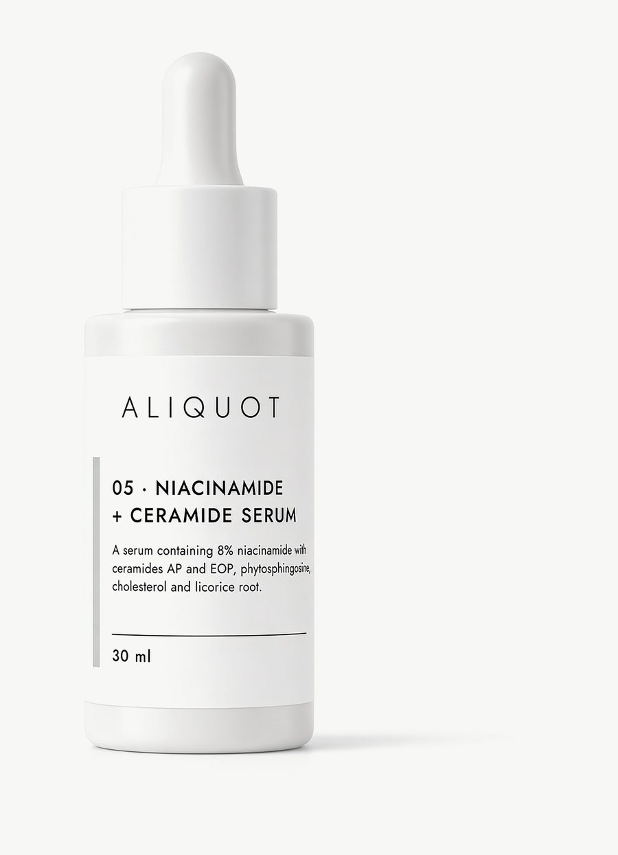 Aliquot 05 Niacinamide + Ceramide Serum, 30 ml